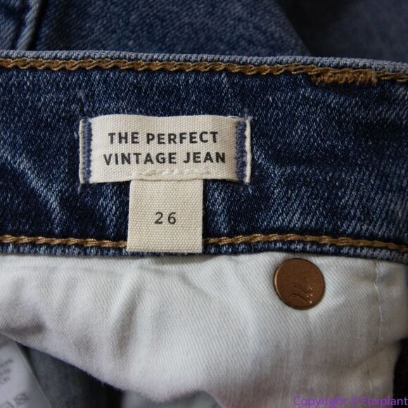 NEW Madewell The Perfect Vintage Jean in Arland Wash: Instacozy Edition, 26 - Picture 12 of 14